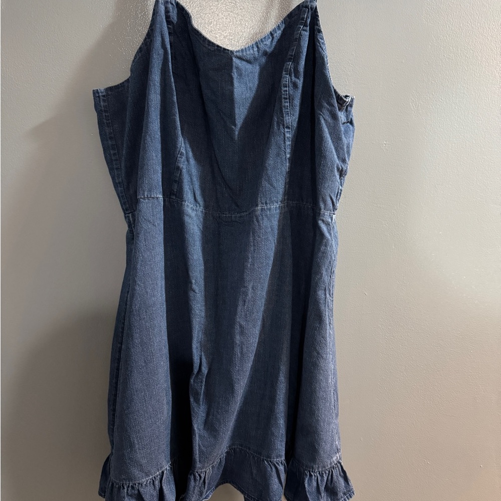 Denim dress